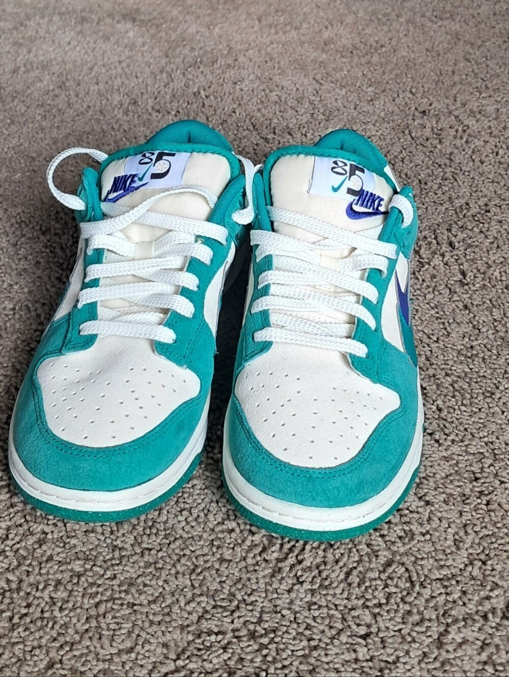 Nike Dunk Low SE Neptune Green Sail Lapis Colorway DO9457-101 Size 8.5 - Picture 2 of 9